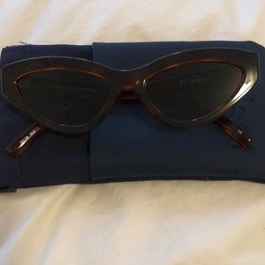 Cateye tortoise brown sunglasses